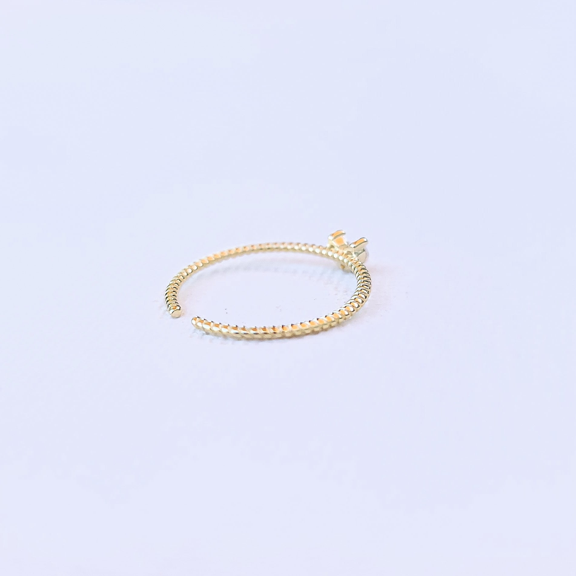 Heart Sparkle Adjustable Ring