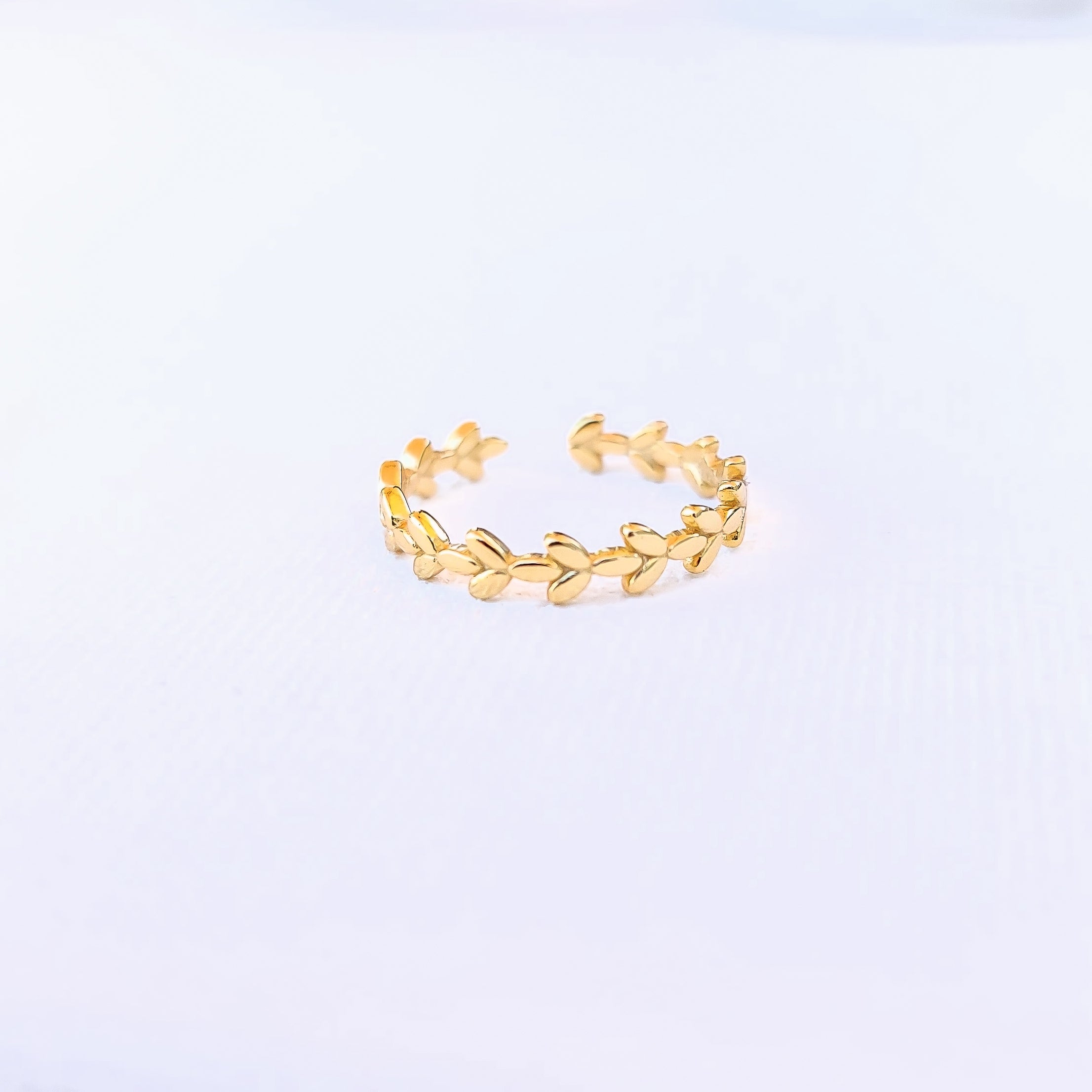 Leaves Grace Adjustable Ring