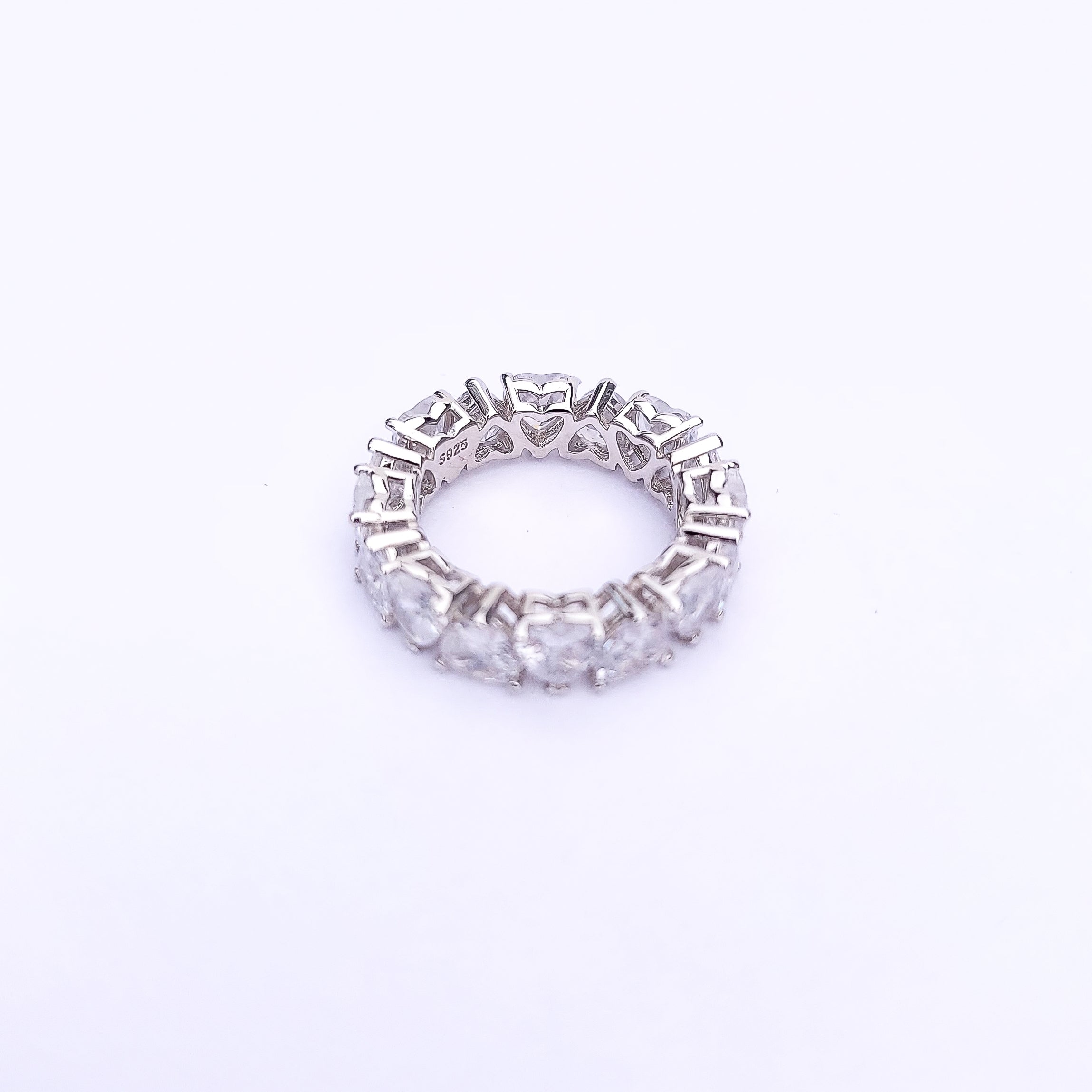 Full Heart Eternity Band - Pendant