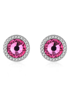 Swarovski Crystals Framed Studs