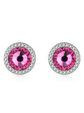 Swarovski Crystals Framed Studs