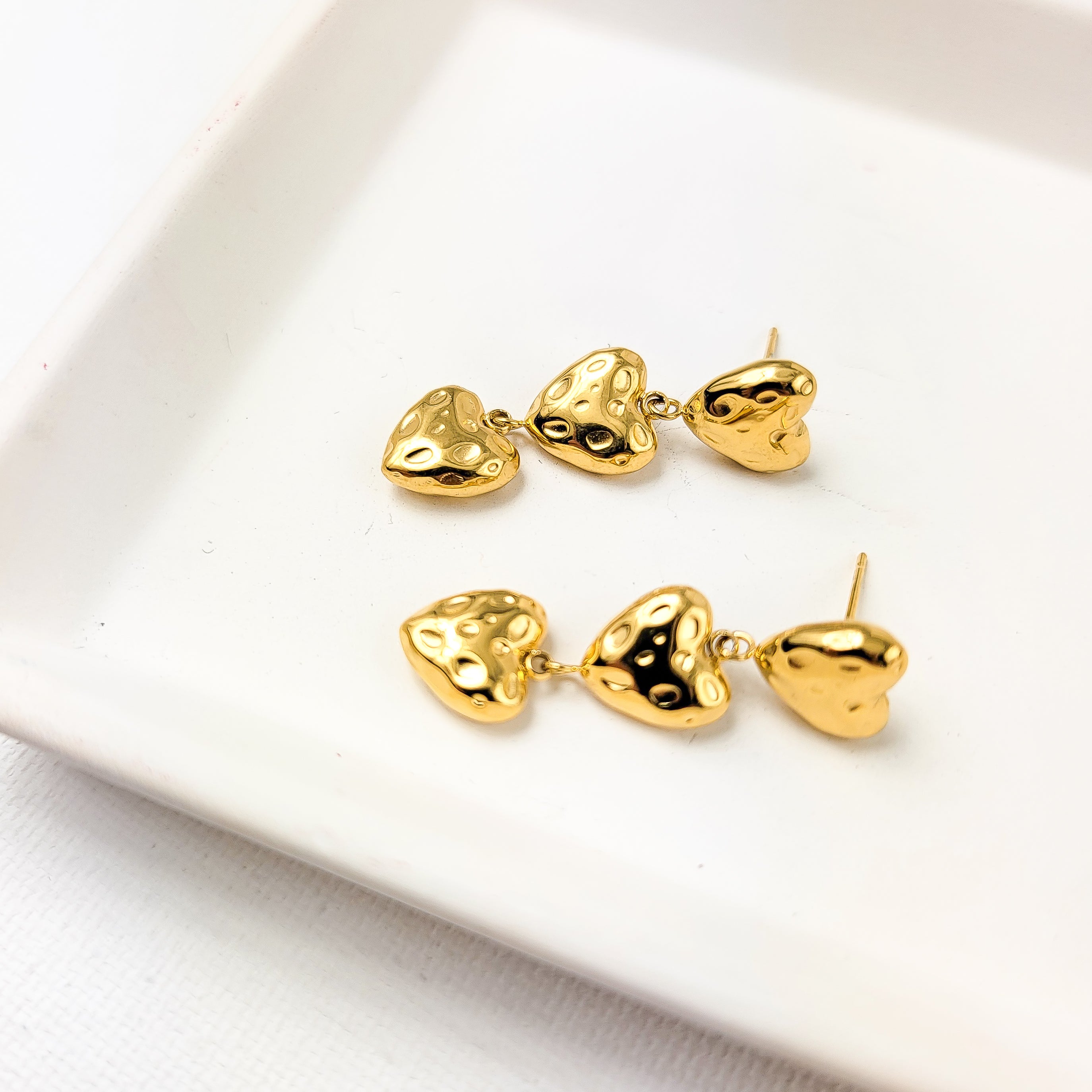 Jessica Trio of Hearts Earrings