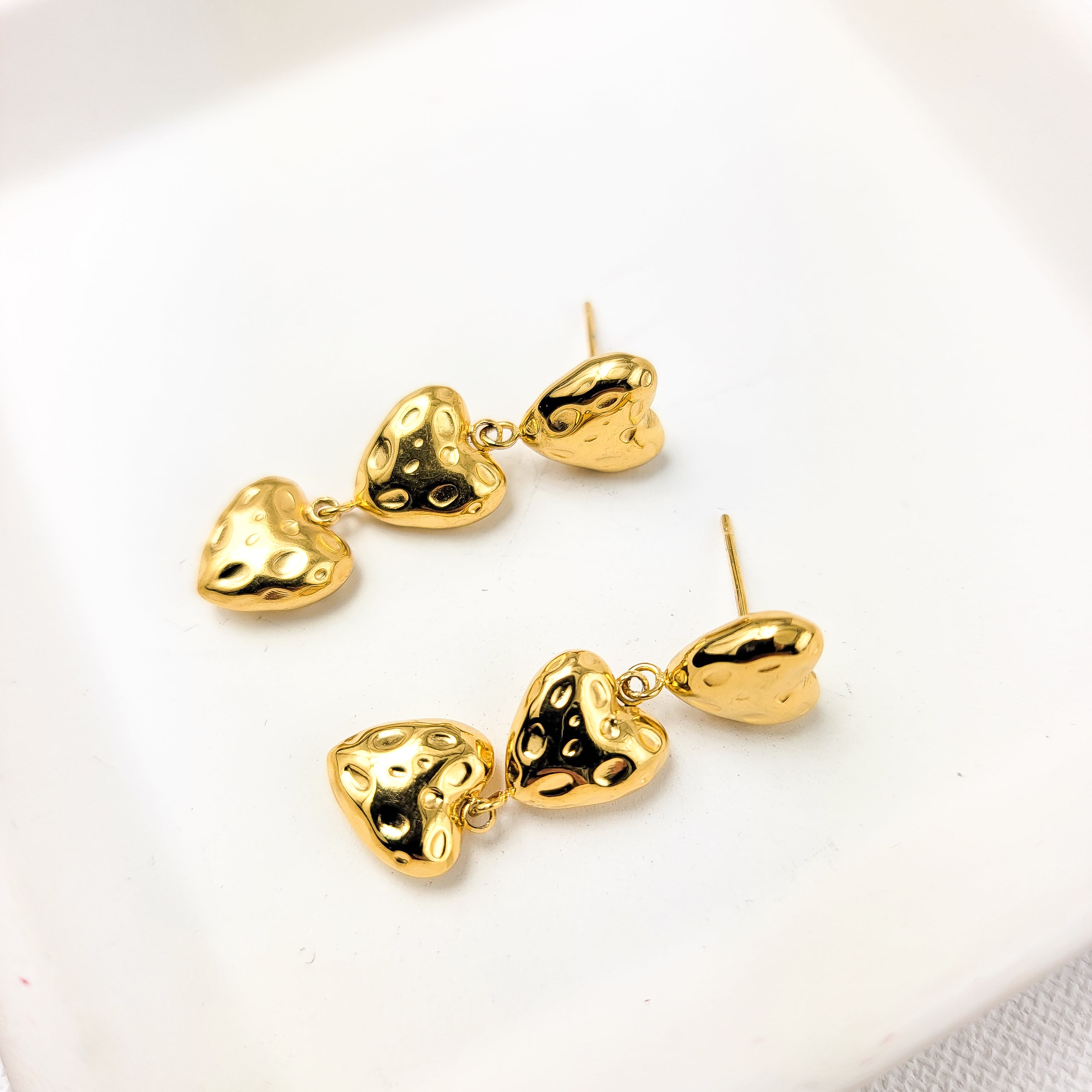 Jessica Trio of Hearts Earrings