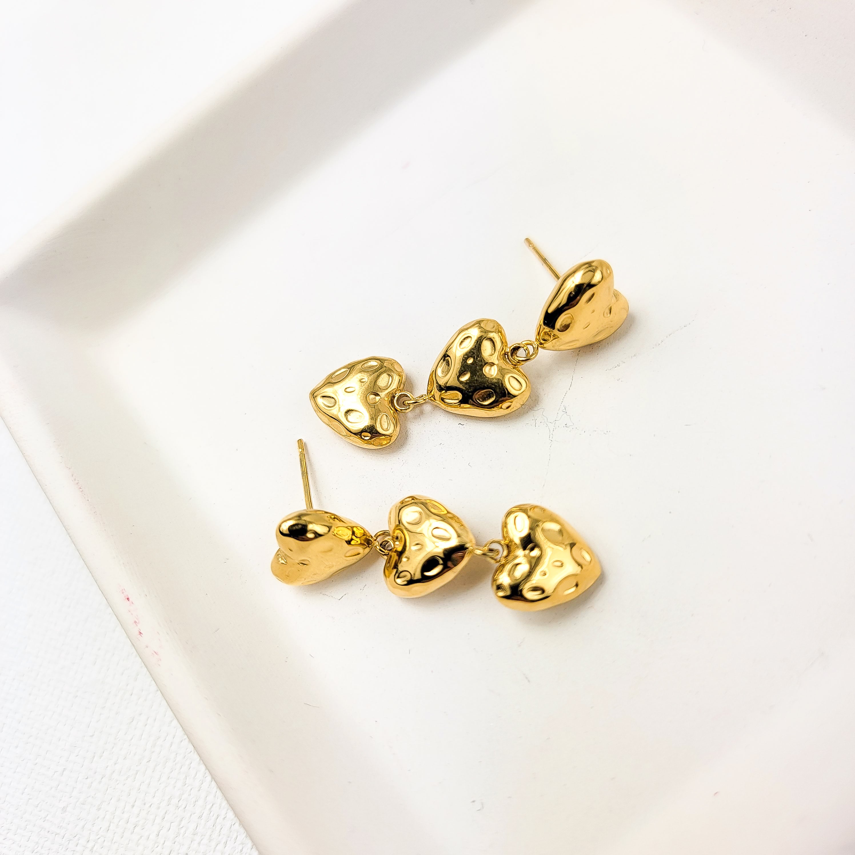 Jessica Trio of Hearts Earrings