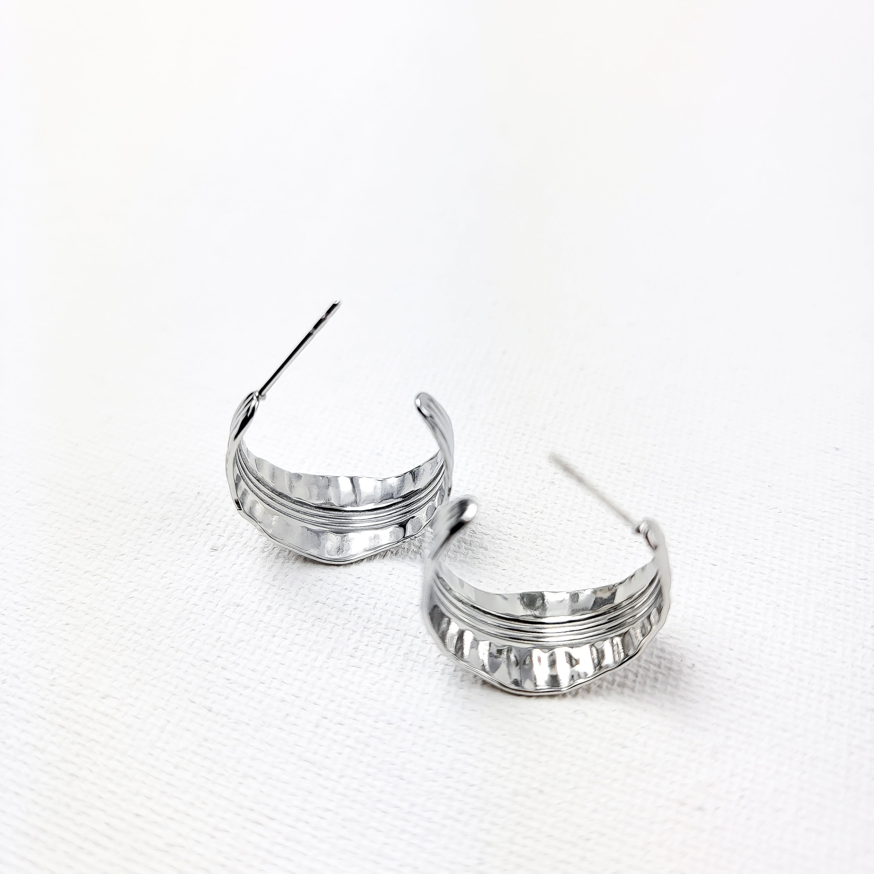 Kelsie Half Hoop Earrings