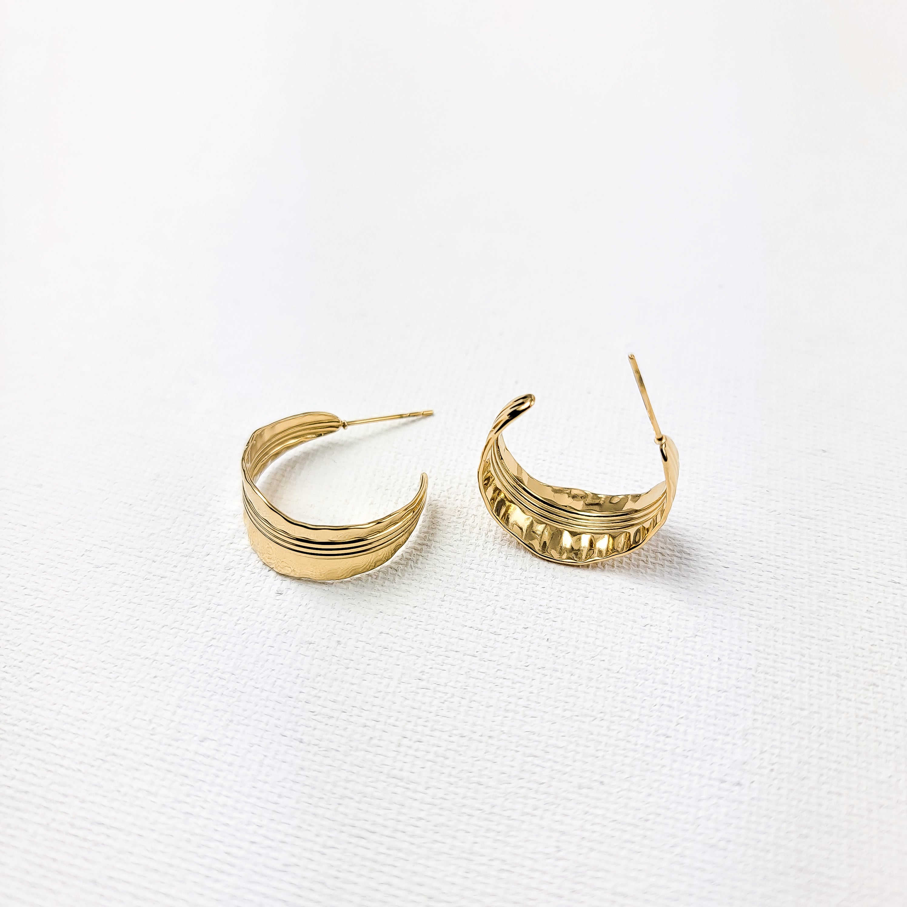 Kelsie Half Hoop Earrings