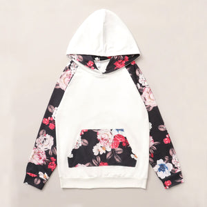 Floral Matching Momi and Me Sweatshirt / Bodysuit