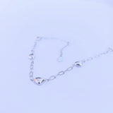The Elisa Link Bracelet with Hearts
