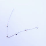 The Elisa Link Bracelet with Hearts
