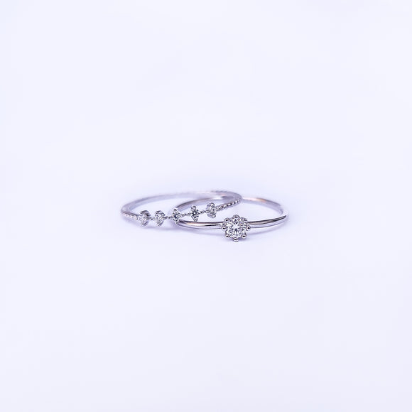 Chloe - duo stackable rings