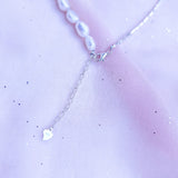 Pearl-Silver Fusion Necklace