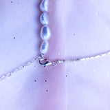 Pearl-Silver Fusion Necklace