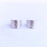 Freya Vintage Style Half Hoops