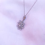 Snowflake Pendant and Necklace