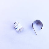 Freya Vintage Style Half Hoops