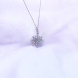 Snowflake Pendant and Necklace