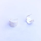 Freya Vintage Style Half Hoops