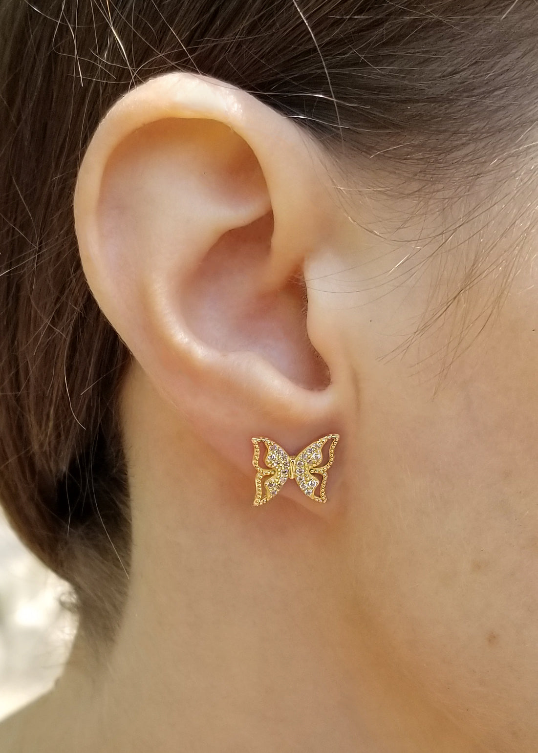 Butterfly Grace Stud Earrings