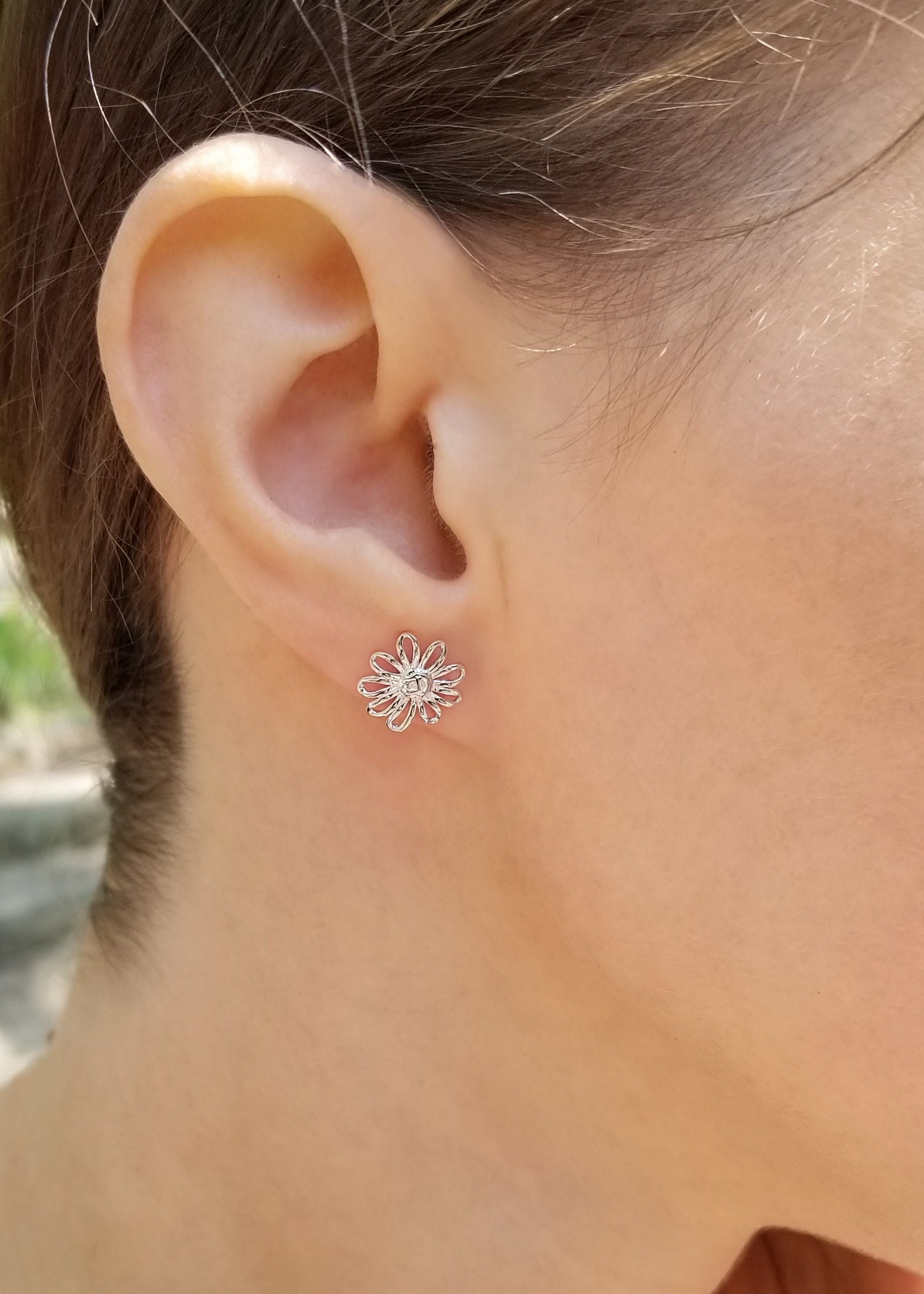 Flower Stud Earrings