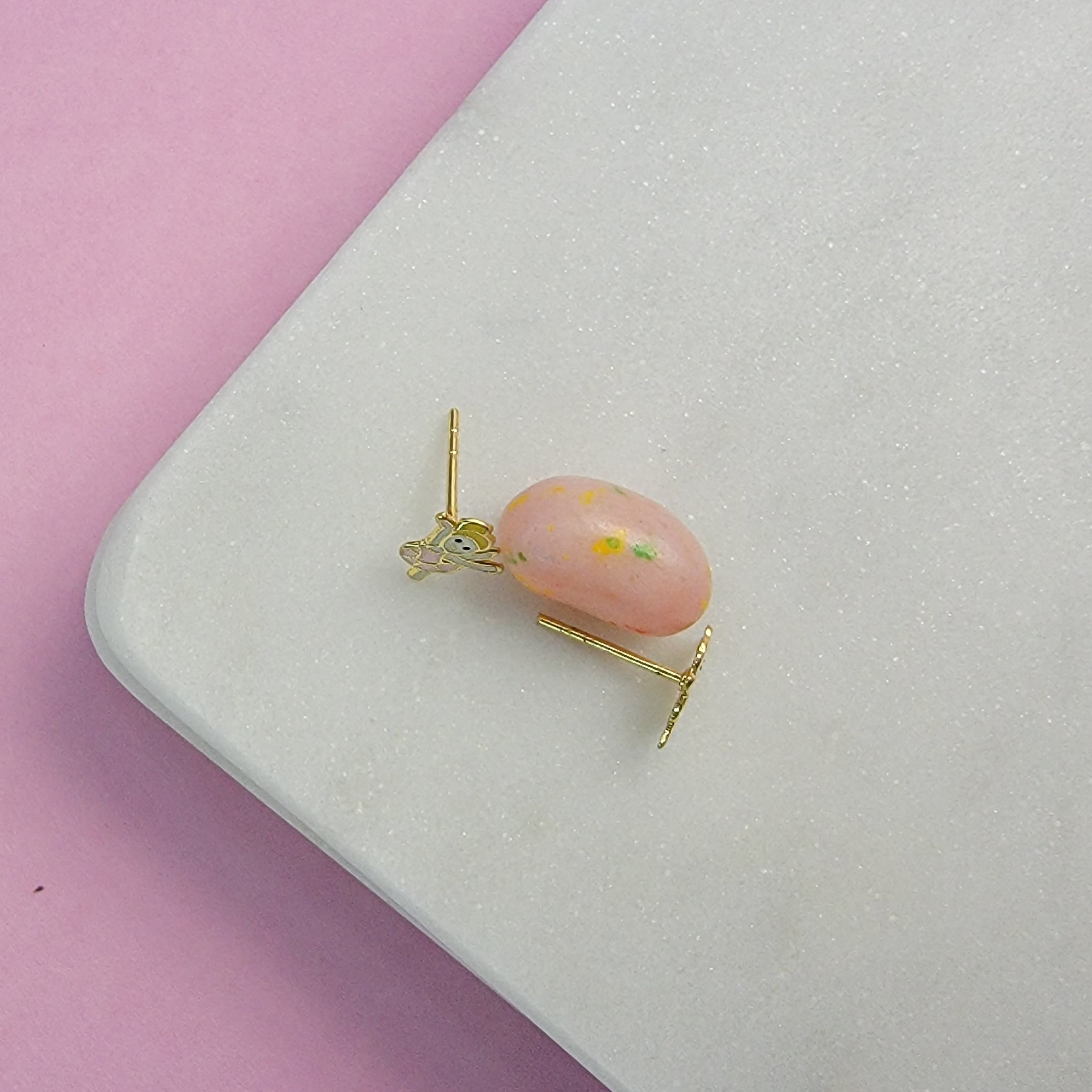 Ballerinas Stud Earrings - Hypoallergenic