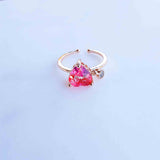 Pink Heart Desire Ring