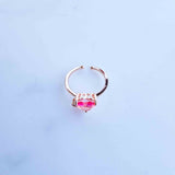 Pink Heart Desire Ring