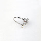 Garden Scene Windmill Spinning Fidget - Sterling Silver