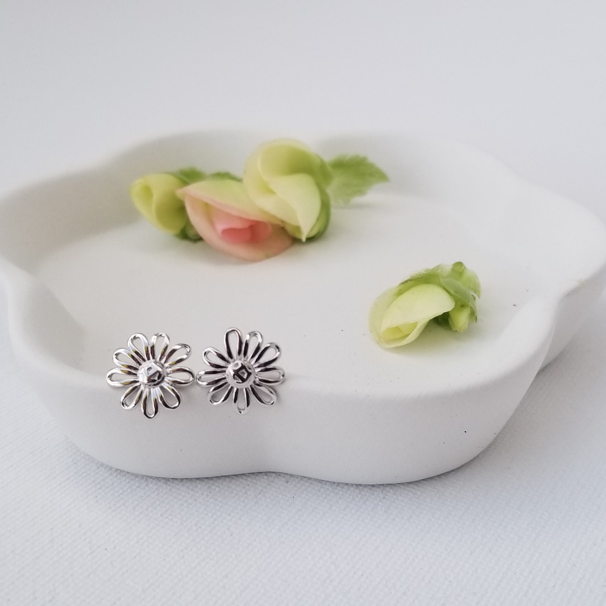 Flower Stud Earrings