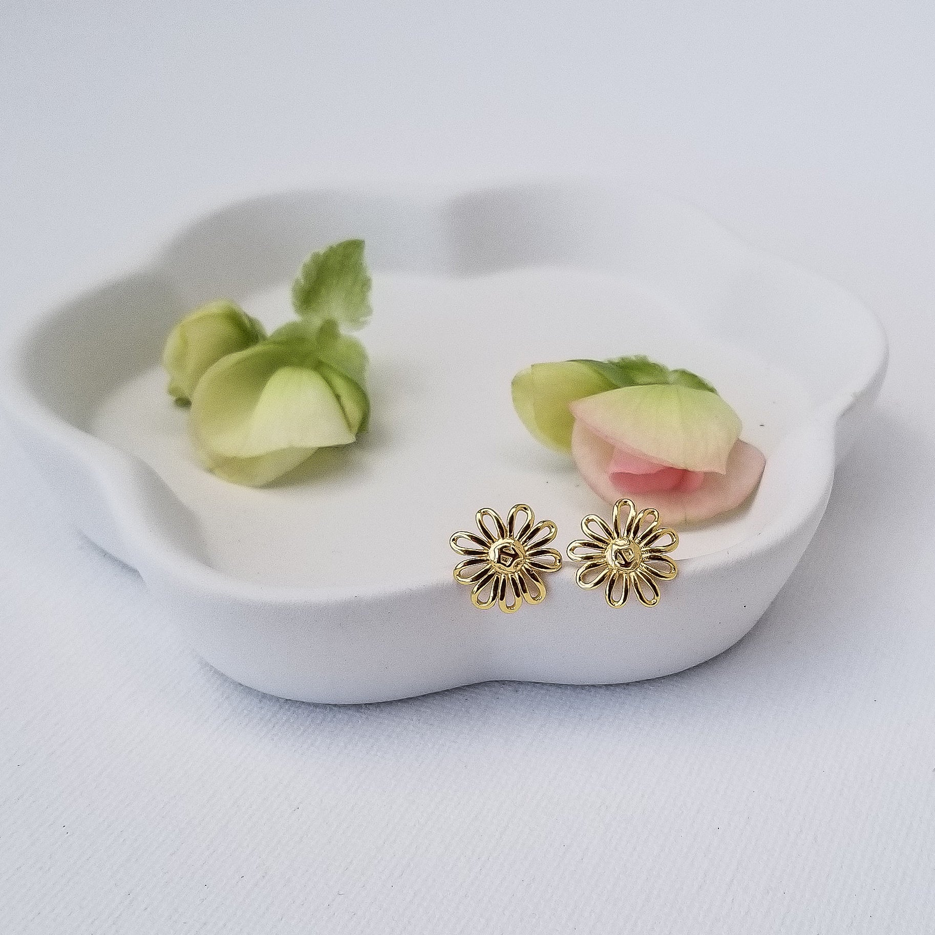 Flower Stud Earrings