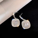 Glam Drop Earrings  - 0.5 Carat Moissanite