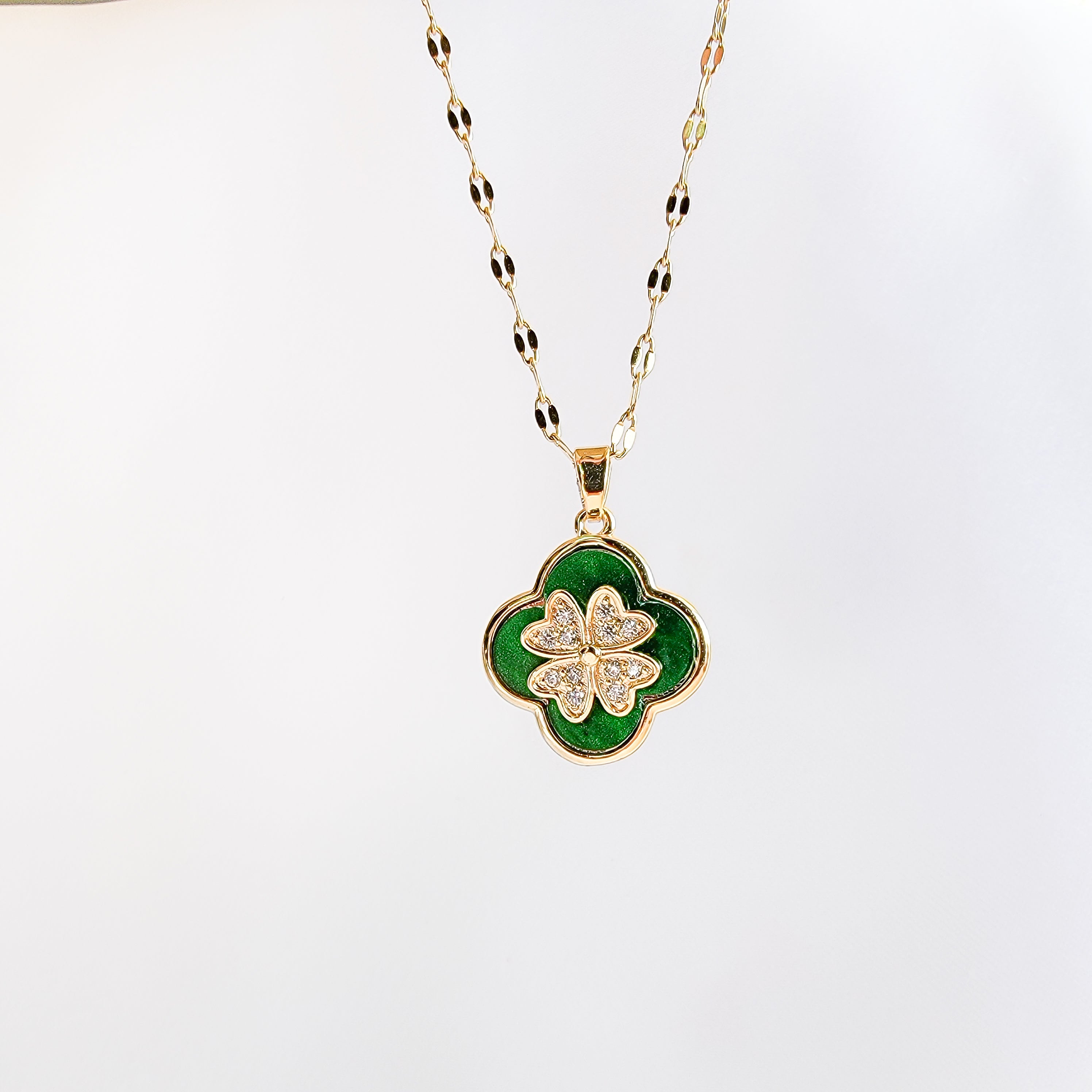 Nature Inspired Spinning Fidgets  Necklace