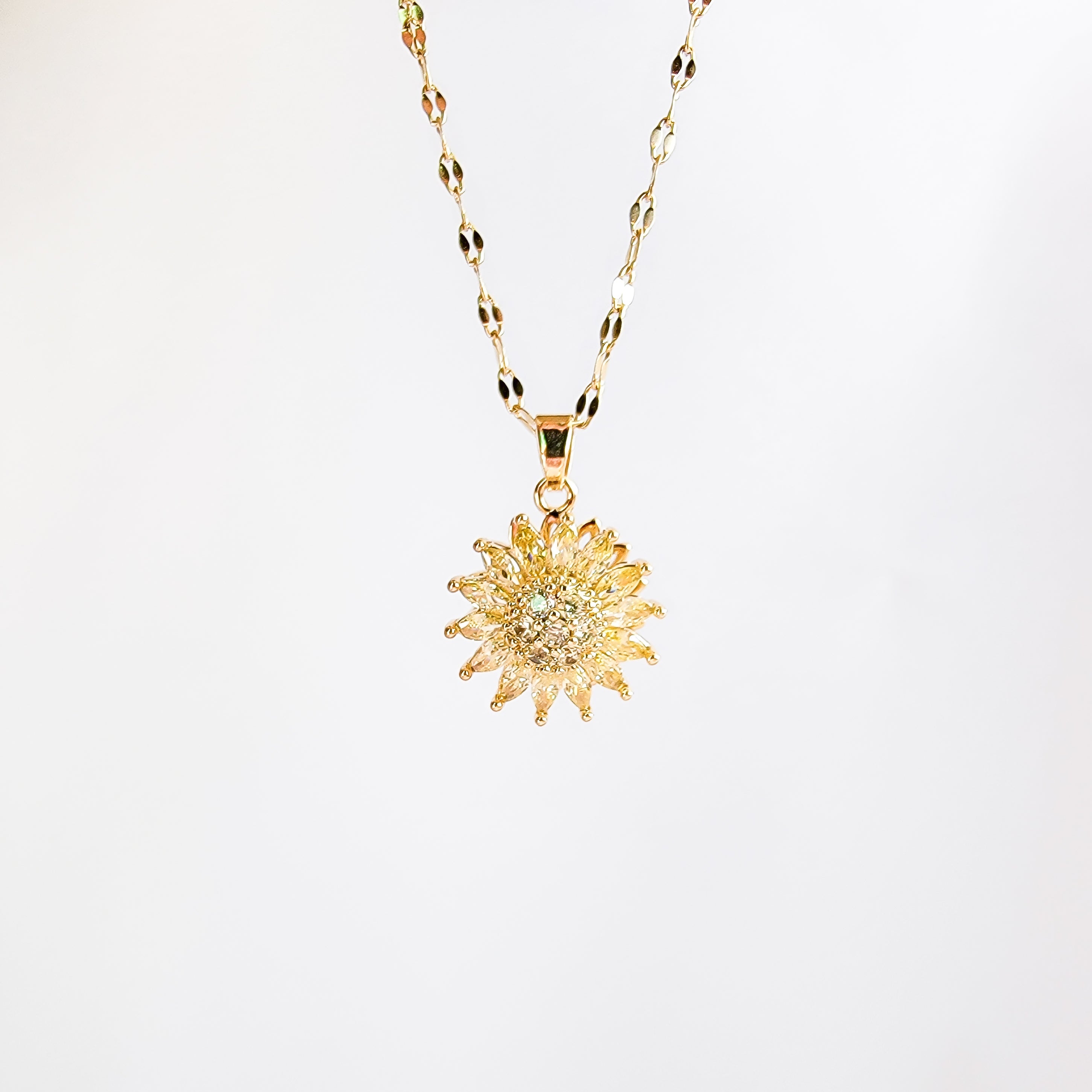 Nature Inspired Spinning Fidgets  Necklace