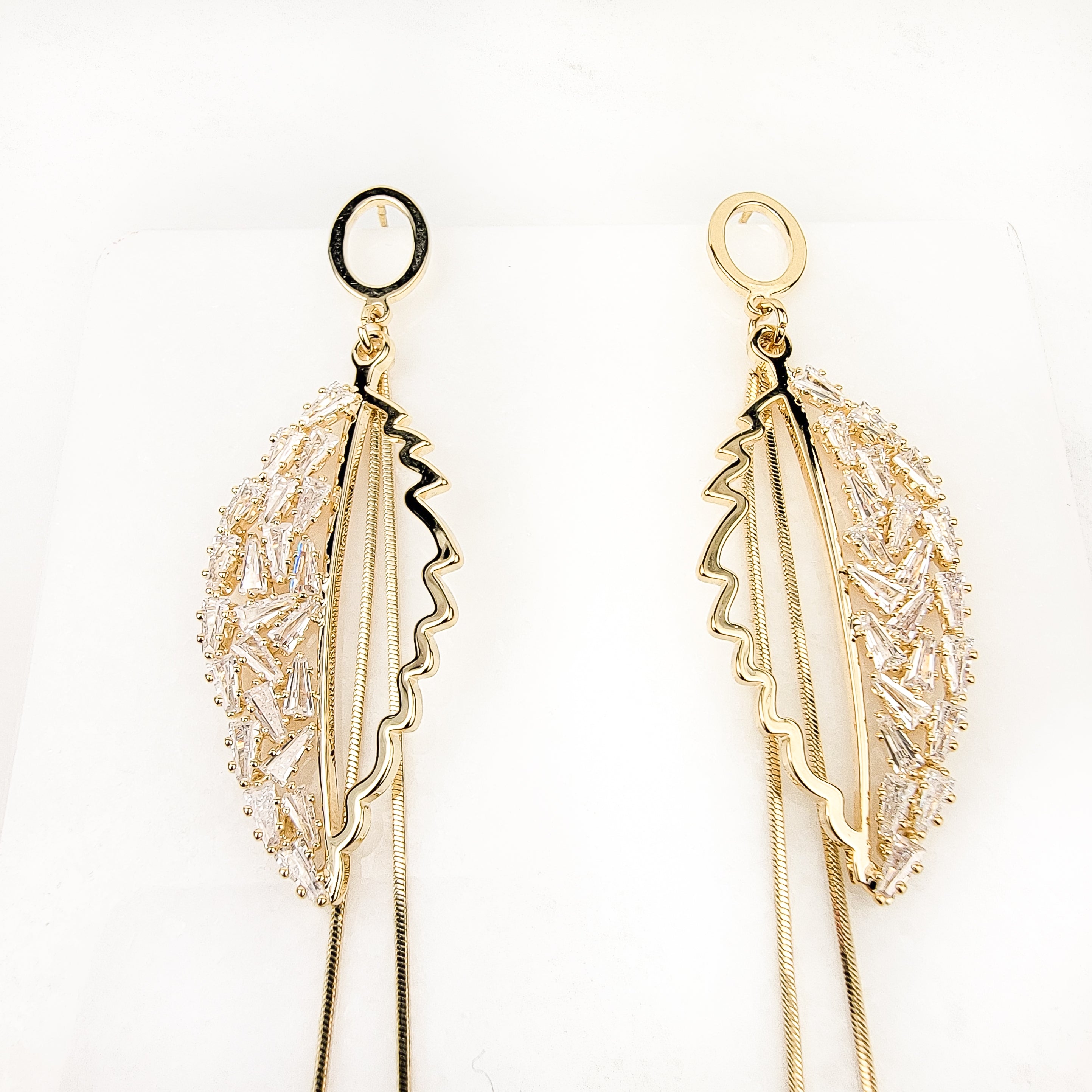 Party Leaves Drop Earrings
