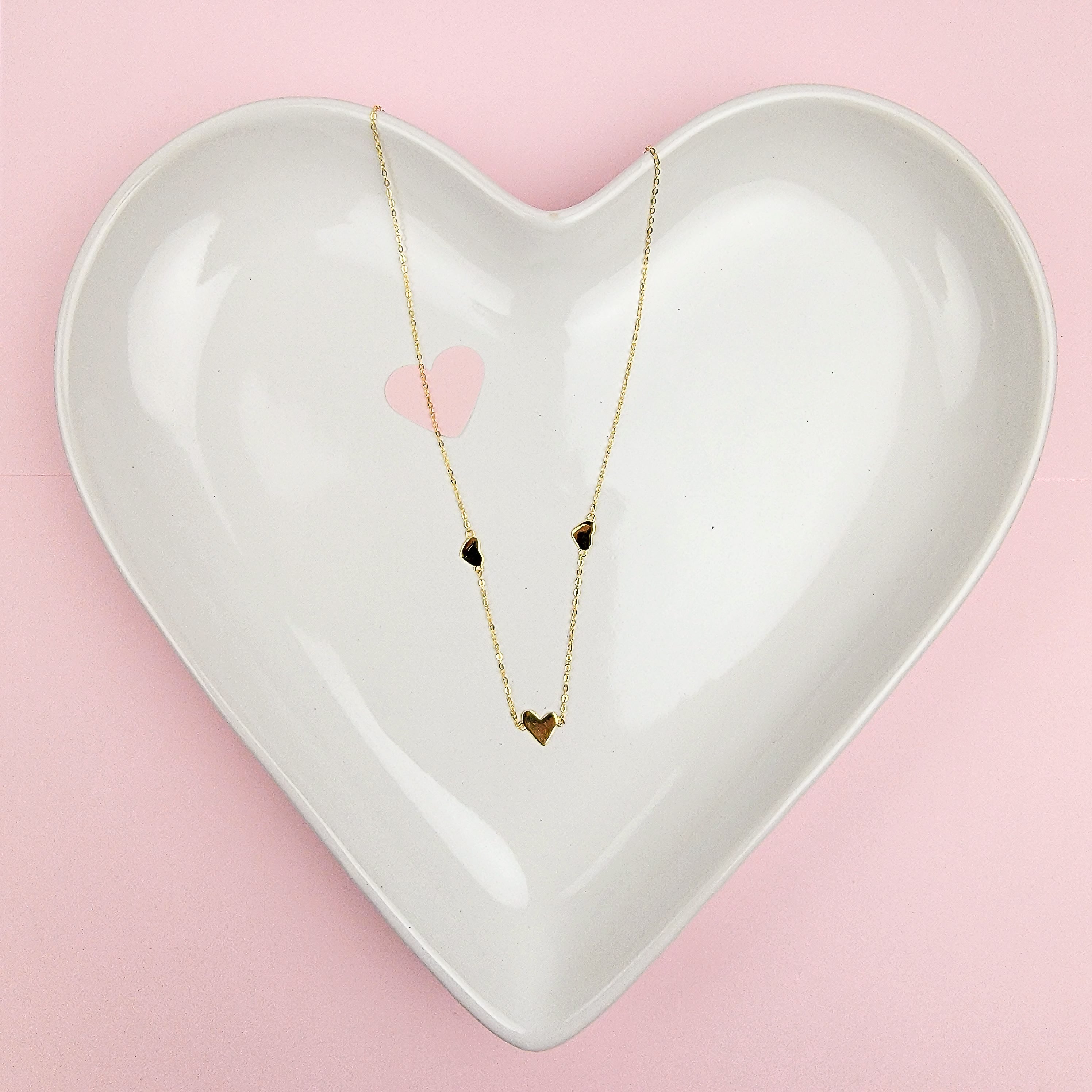 Three Hearts Necklace