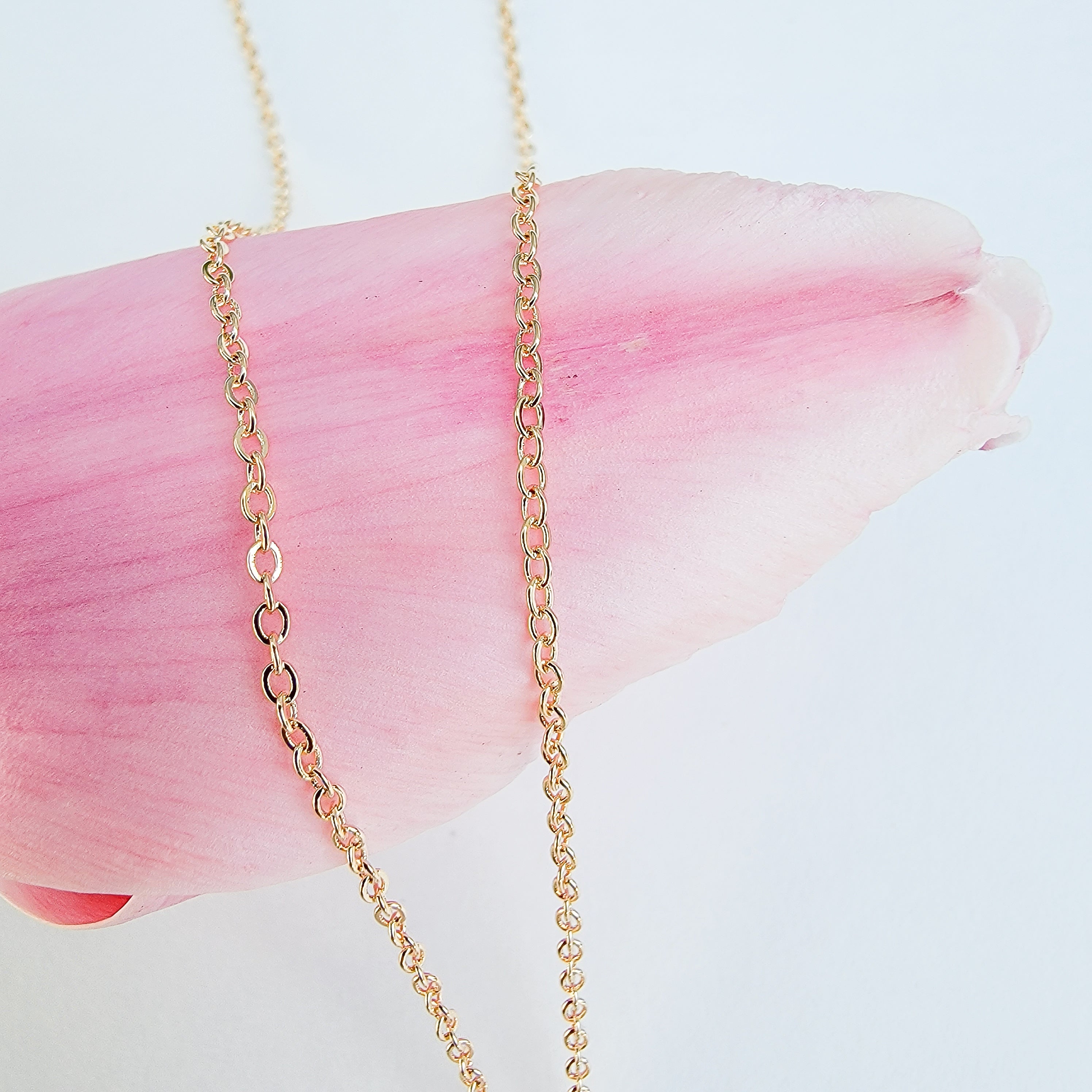Long Strand Round Sparkle Necklace