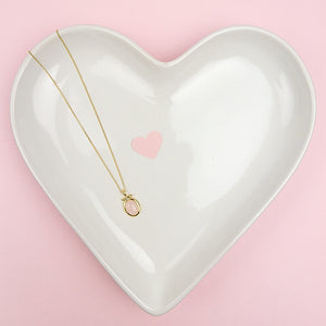 Daria Pink Crystal Necklace