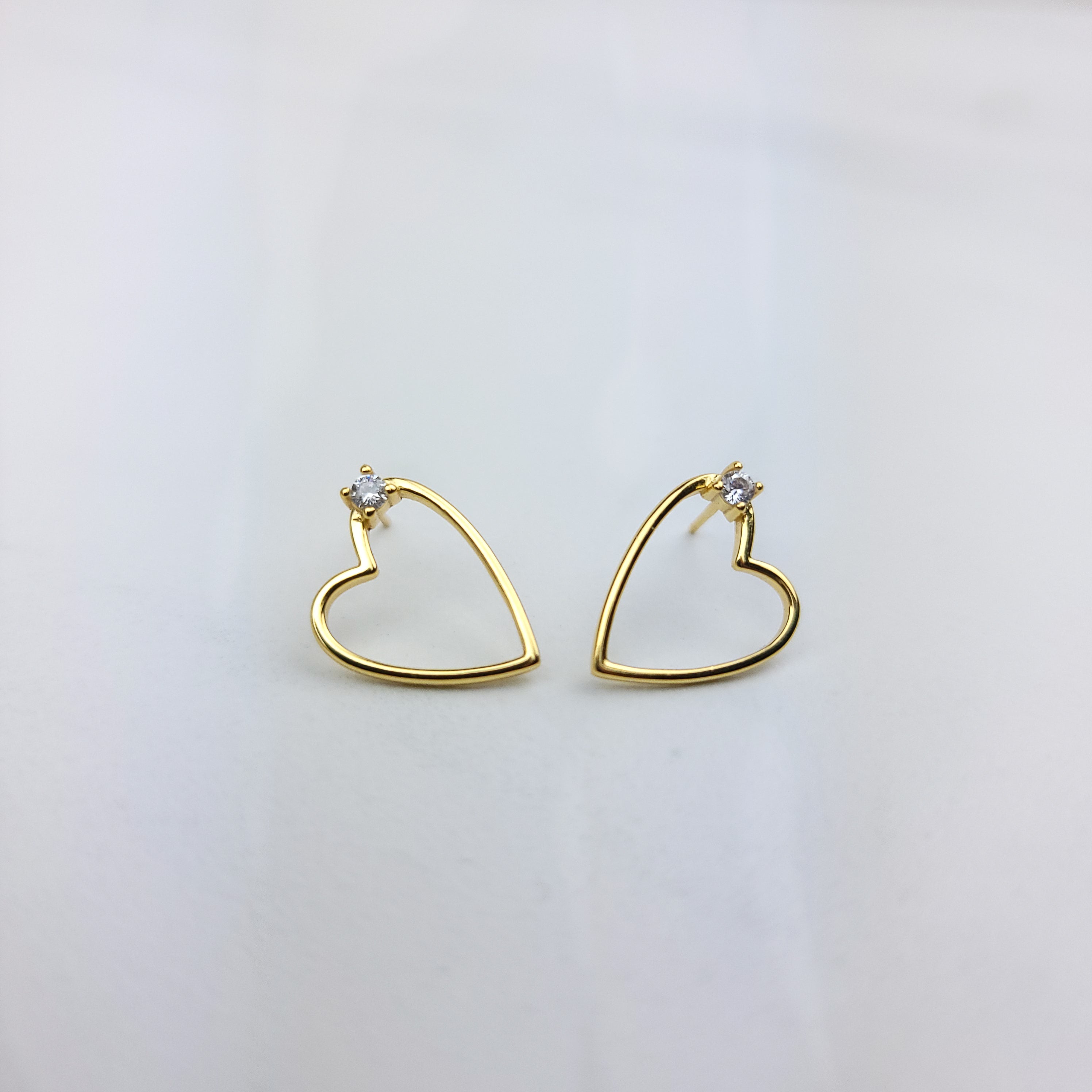 Heart with a Spark Earrings